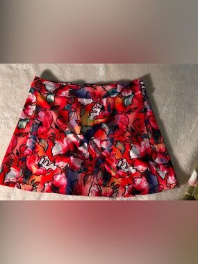 Reel Legends Pink Floral-Print Active Skirt